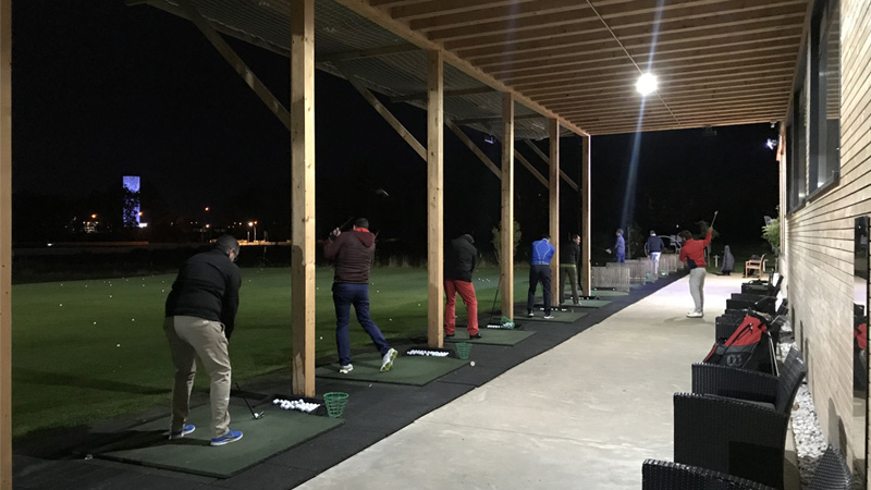 Lux Golf Center by night