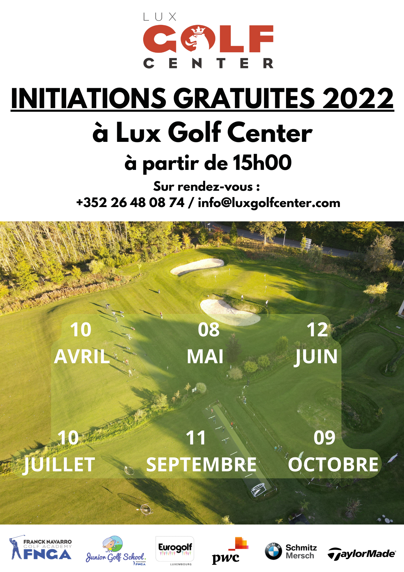 INITIATIONS GRATUITES 2022